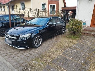 Brugt Mercedes CLS250 Shooting Brake AMG line 204 HK (150 kW) 2016 Sort Stationcar