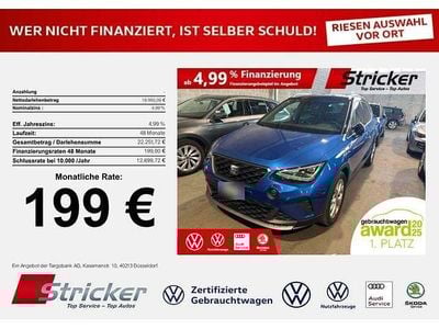 Gebraucht Seat Arona FR 116 PS (85 kW) 2025 Sapphire blau metallic (metallic) SUV