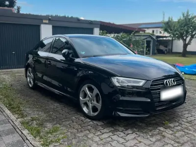 Gebraucht Audi A3 S-Line 150 PS (110 kW) 2018 Schwarz Limousine