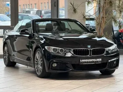 Gebraucht BMW 420 Cabriolet M Sport 184 PS (135 kW) 2015 Black sapphire metallic Cabrio