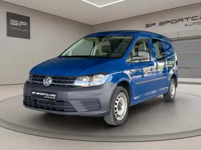 Gebraucht VW Caddy 150 PS (110 kW) 2016 Blau Van / Kleinbus
