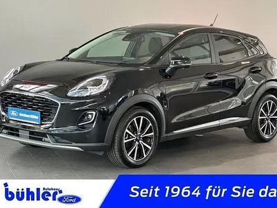 Gebraucht Ford Puma Titanium 125 PS (91 kW) 2023 Obsidianschwarz metallic SUV