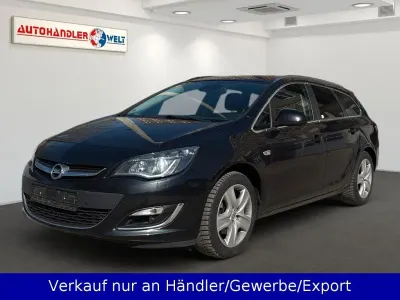 Brugt Opel Astra Exklusiv 110 HK (80 kW) 2016 Sort Stationcar