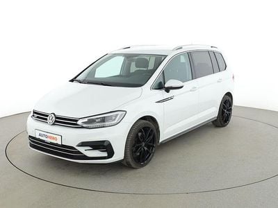 Gebraucht VW Touran Highline 150 PS (110 kW) 2018 Weiß Van / Kleinbus