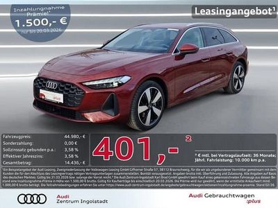 Gebraucht Audi A5 Comfort 204 PS (150 kW) 2025 Grenadinerot metallic Kombi