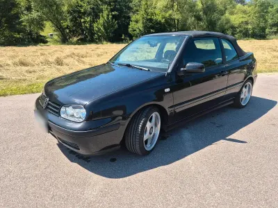 Gebraucht VW Golf Cabriolet 75 PS (55 kW) 1999 Schwarz Cabrio