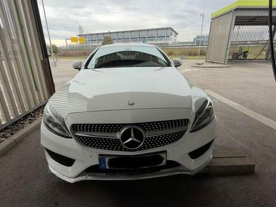 Gebraucht Mercedes C220 AMG line 170 PS (125 kW) 2016 Weiß Coupé