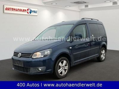 Begagnad VW Caddy 140 HK (102 kW) 2012 Blå Minibuss