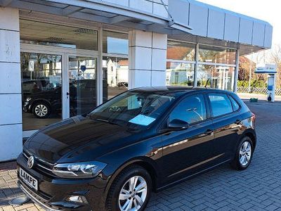 Gebraucht VW Polo Comfortline 95 PS (69 kW) 2020 Schwarz Kleinwagen