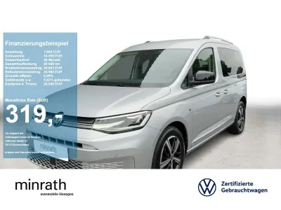 Gebraucht VW Caddy Style 122 PS (89 kW) 2024 Silber Van / Kleinbus