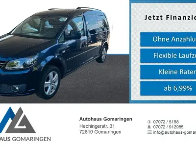 Gebraucht VW Caddy Maxi 105 PS (77 kW) 2011 Night blue Van / Kleinbus