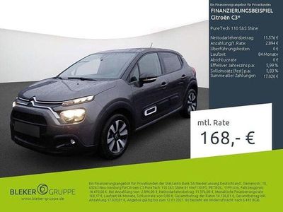 Lackierung platiniumgrau/metallic klarlack Gebraucht 2023 Citroën C3 Shine Limousine | 14.470 € (Fairer Preis)