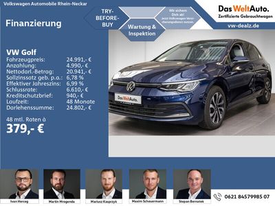 gebraucht VW Golf VIII 2.0 TDI Active Gar.2027 Navi LED ACC u