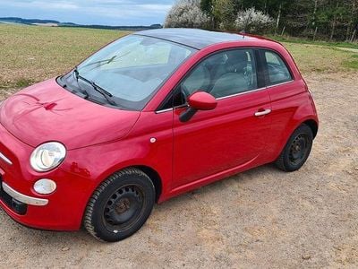 Second-hand Fiat 500 Lounge 69 CP (50 kW) 2013 Roșu Hatchback
