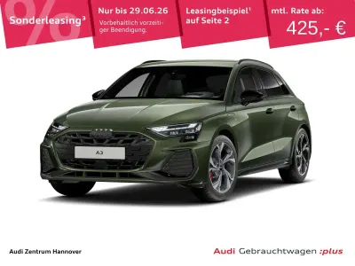 Gebraucht Audi A3 S-Line 272 PS (200 kW) 2025 M4 distriktgrün metallic Limousine