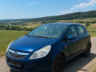 Gebraucht Opel Corsa 60 PS (44 kW) 2009 Blau Kleinwagen