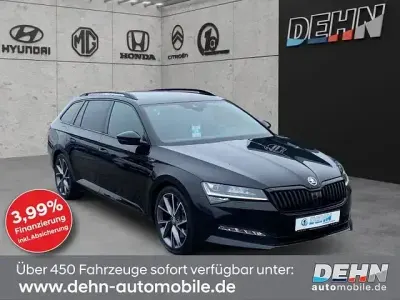 Gebraucht Skoda Superb SportLine 280 PS (205 kW) 2022 Schwarzmagic perleffekt (metallic) Kombi