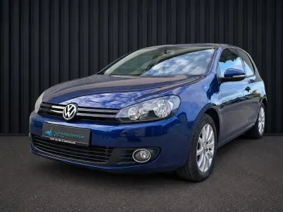 Gebraucht VW Golf VI 75 PS (55 kW) 2012 Blau Kleinwagen