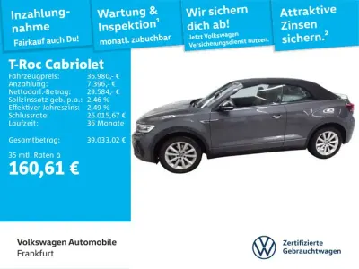 Gebraucht VW T-Roc Cabriolet R-line 150 PS (110 kW) 2025 Rot Cabrio