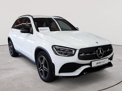 Gebraucht Mercedes GLC300 AMG line 245 PS (180 kW) 2021 Polarweiß SUV