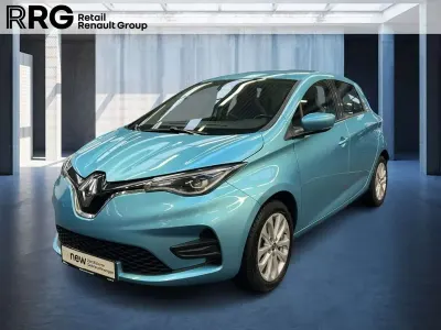 Begagnad Renault Zoe Experience 50 kW (69 HK) 2021 Blå Halvkombi