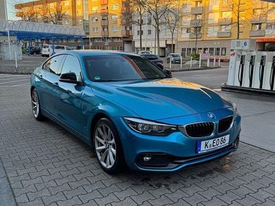 Usata BMW 420 Sport Line 184 CV (135 kW) 2017 Blu Coupé