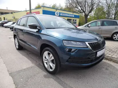 Gebraucht Skoda Karoq Style 150 PS (110 kW) 2018 Modra lava/lava blau SUV