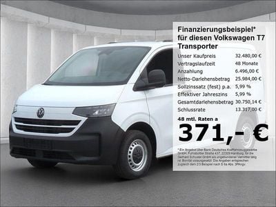 Nuova VW Transporter 110 CV (80 kW) 2025 Bianco Furgone