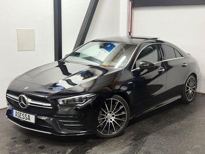 Schwarz Gebraucht 2019 Mercedes CLA35 AMG AMG Limousine | 33.899 € (Etwas zu teuer)