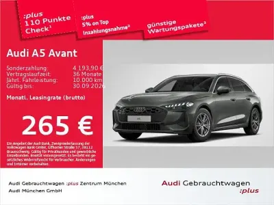 Gebraucht Audi A5 204 PS (150 kW) 2025 Chronosgrau metallic Kombi