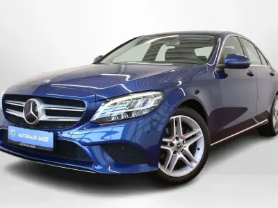 Gebraucht Mercedes C160 Avantgarde 129 PS (94 kW) 2019 Brillantblau Coupé