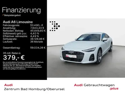 Gebraucht Audi A6 S-Line 204 PS (150 kW) 2026 Gletscherweiß metallic Kombi