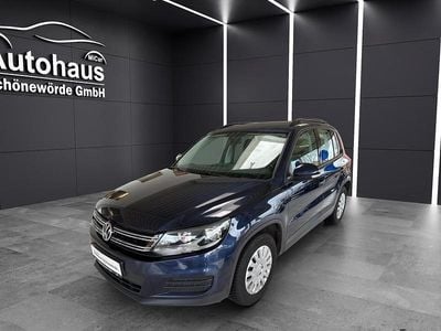 Gebraucht VW Tiguan Trendline 125 PS (91 kW) 2015 Blau SUV
