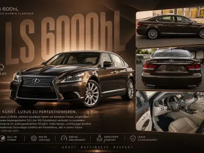 Gebraucht Lexus LS600h L 445 PS (327 kW) 2013 Braun Limousine