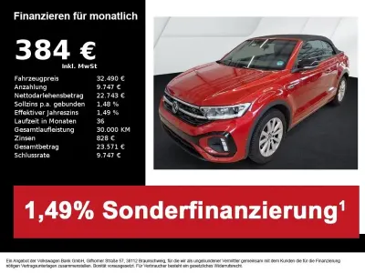 Usata VW T-Roc Cabriolet Style 150 CV (110 kW) 2025 Rosso Cabrio