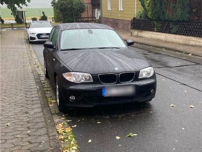 gebraucht BMW 116 E87 i Schwarz 115ps mit sportsitzen