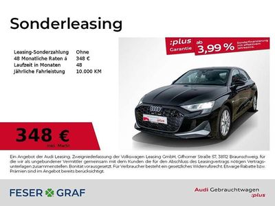 Mythosschwarz metallic Gebraucht 2025 Audi A3 Ambiente Limousine | 34.990 € (Guter Preis)