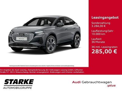 Weiß Gebraucht 2022 Audi Q4 Sportback e-tron S-Line SUV | 32.840 € (Fairer Preis)