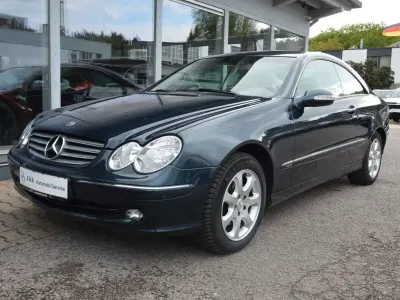 Używany Mercedes CLK200 163 KM (119 kW) 2004 Zielony Coupe