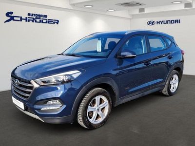 Second-hand Hyundai Tucson Trend 132 CP (97 kW) 2018 Albastru SUV