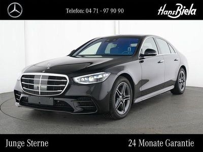 Gebraucht Mercedes S350 AMG 313 PS (230 kW) 2025 Lack obsidianschwarz Limousine