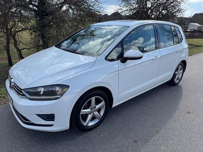 Gebraucht VW Golf Sportsvan Sound 125 PS (91 kW) 2017 Weiß Van / Kleinbus