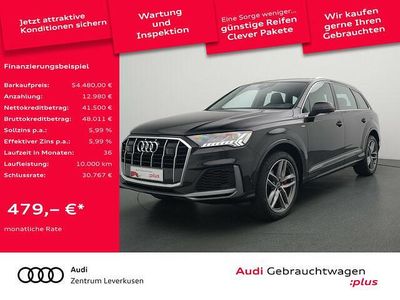 Usata Audi Q7 S-Line 381 CV (280 kW) 2021 Nero SUV