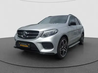 Brugt Mercedes GLE350 AMG line 258 HK (189 kW) 2017 Sølv SUV