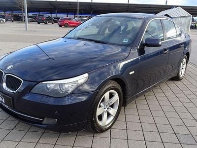 Gebraucht BMW 520 Sport Line 177 PS (130 kW) 2008 Blau Limousine