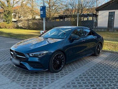 Gebraucht Mercedes CLA220 AMG line Plus 190 PS (139 kW) 2019 Blau Limousine