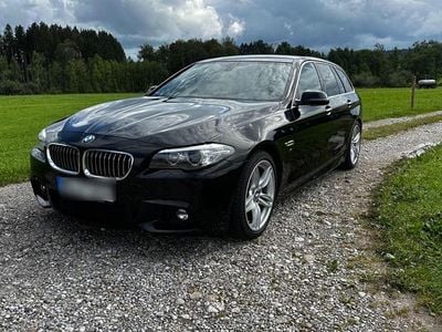 Schwarz Gebraucht 2015 BMW 525 Sport Line Kombi | 15.100 € (Fairer Preis)