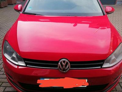 Rot Gebraucht 2013 VW Golf Limousine | 4.900 € (Teuer)