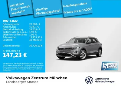 Gebraucht VW T-Roc Style 150 PS (110 kW) 2025 Grau SUV