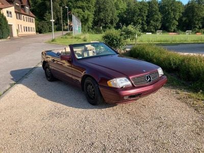 Gebraucht Mercedes SL320 231 PS (169 kW) 1996 Rot Cabrio